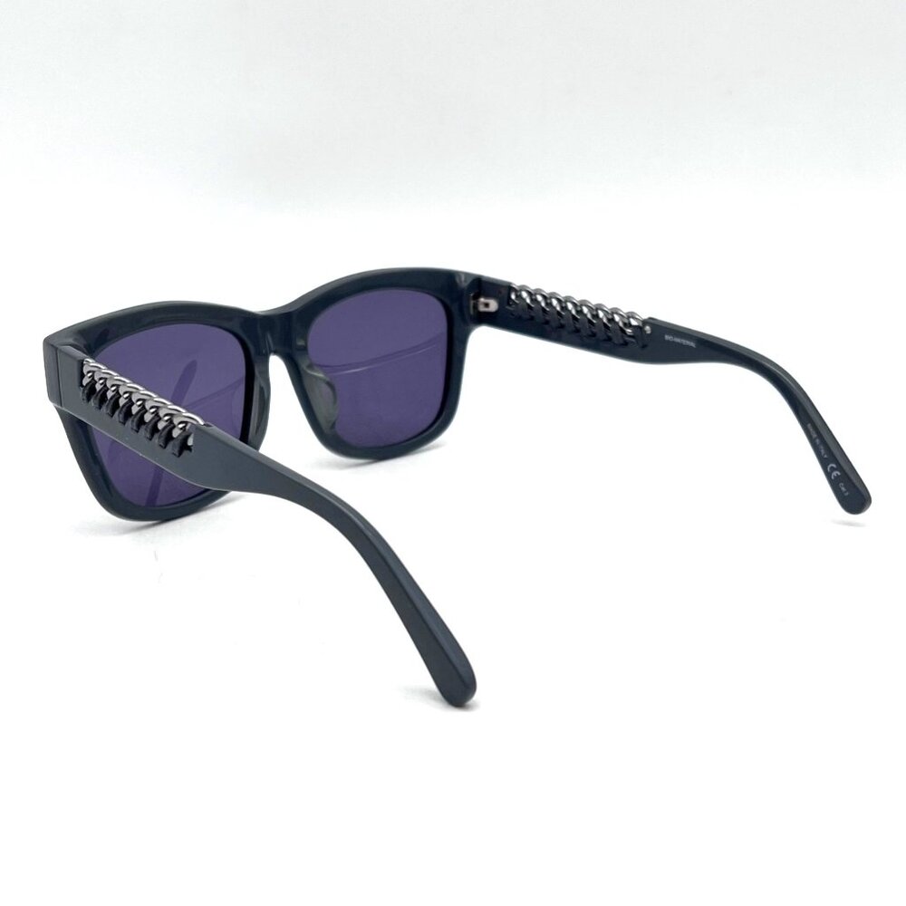 Stella McCartney Sunglasses SC0052SK 004 56:19-140 Gray Frame Smoke Lenses Italy - Picture 10 of 16
